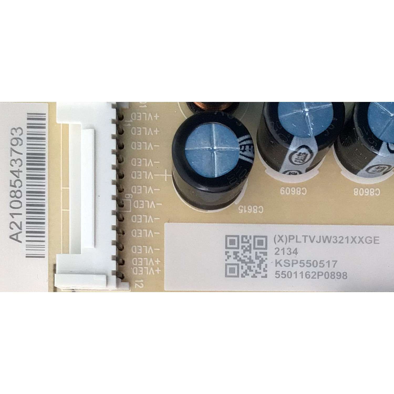 KIT DE TARJETAS PARA TV INSIGNIA / MAIN XKCB02K094 / 715GA715-M01-B00-005K / FUENTE PLTVJW321XXGE / 715G8967-P01-014-003M / (X)PLTVJW321XXGE / T-CON 5555T32C28 / 55T32-COL CTRL BD / PANEL TPT550U1-QVN05.U REV:S57B1BC / MODELO NS-55F301NA22 - Imagen 4